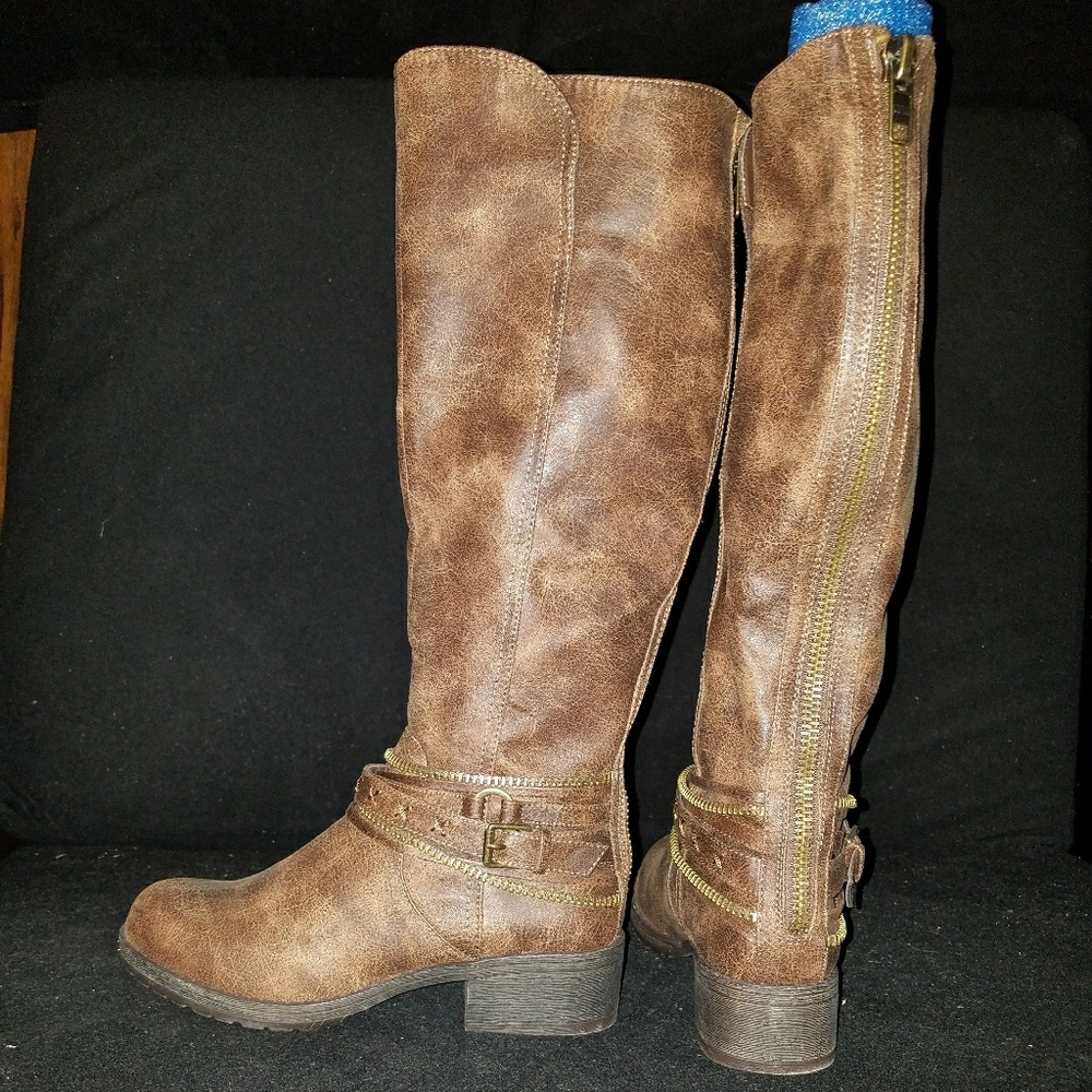 Style & Co Cognac tall boots